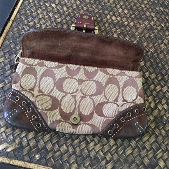 SOLD Authentic Coach Wristlet - Picture 8 of 8